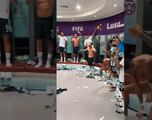 ¡Lo festejaron como si ganaran la copa! Así celebró Argentina el triunfo sobre México