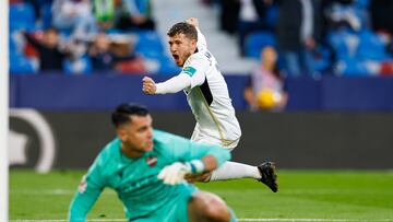 Juanma García se estrena como goleador en el Albacete esta temporada