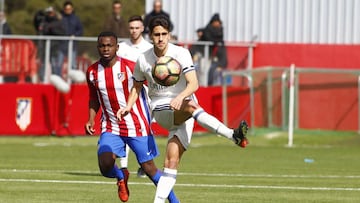 Imagen del Atl&eacute;tico-Real Madrid de esta temporada en el grupo 5 de Divisi&oacute;n de Honor de juveniles.