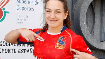 21/02/18
PRESENTACION RUGBY 15 FEMENINO DE ESPA„A DEL CAMPEONATO DE EUROPA 2018
MARIA GARCIA SELECCION ESPA„OLA FEMENINA RUGBY 15 SELECCION ESPAÑOLA ESPAÑA