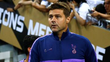 Mauricio Pochettino antes del Juventus-Tottenham Hotspur de la International Champions Cup. 