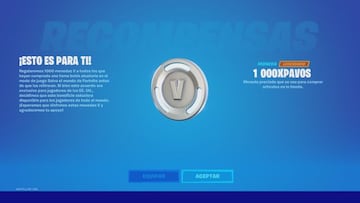 Conseguimos 1.000 paVos gratis si en alg&uacute;n momento compramos al menos una Llama Bot&iacute;n en Fortnite: Salvar el Mundo