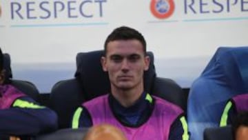 Vermaelen durante la ida de las semifinales entre el Barcelona y el Bayern