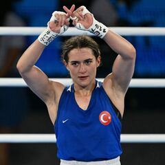 Turkish boxer Esra Yildiz protests after losing to Lin Yu-ting: what does the ‘X’ symbol mean?