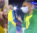 Richarlison la lía en la celebración: llama "calvo" a Infantino y se pica con Argentina