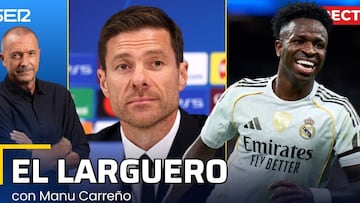 El Larguero: Xabi Alonso no quiere más protestas de Vinicius antes de asaltar Anfield