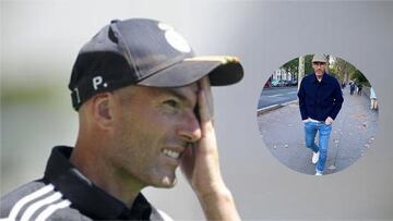 El sorprendente look de Zidane para no ser reconocido por la calle