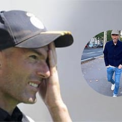 El sorprendente look de Zidane para no ser reconocido por la calle