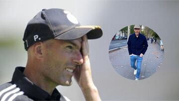 El sorprendente look de Zidane para no ser reconocido por la calle