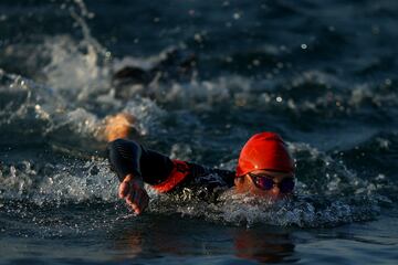 Las mejores im¨¢genes del Ironman 70.3 de Barcelona