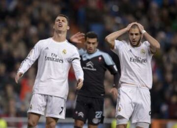 Cristiano Ronaldo y Benzema.