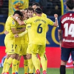1X1 Villarreal: Alcácer justifica la ilusión; Cazorla, a lo suyo