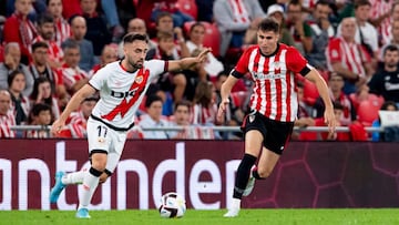 El mal trago del Rayo en San Mamés