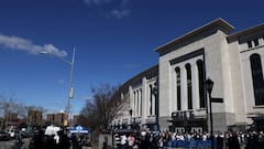 NEW YORK, NEW YORK - APRIL 08: fans are seen prior to the game between the New York Yankees and the Boston Red Sox at Yankee Stadium on April 08, 2022 in New York City. (Photo by Mike Stobe/Getty Images)