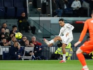 14/02/26 PARTIDO PRIMERA DIVISION JORNADA 24
REAL MADRID - REAL SOCIEDAD
PRIMER GOL GONZALO 1-0 PASE TRENT ALEXANDER ARNOLD