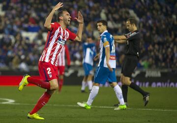 Gol anulado a Diego Godín.