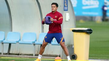 Coutinho acelera su recuperación