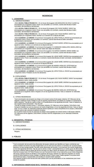 La mujer de Arnau amenaza de muerte a un árbitro