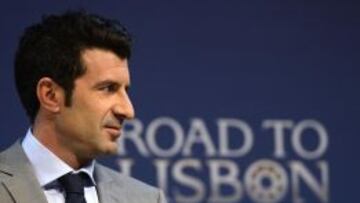 El portugués Luis Figo