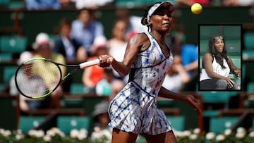 Venus Williams gana fácil con su hermana Serena en la grada