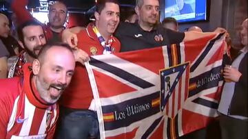 Unos 2.800 aficionados llegan a Liverpool para animar al Atleti