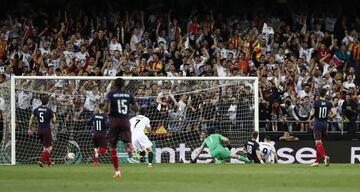 1-0. Kevin Gameiro marcó el primer gol.