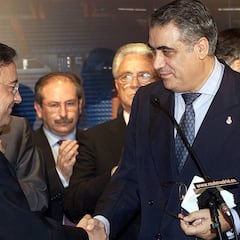 Florentino Pérez gana con Figo las elecciones a Lorenzo Sanz