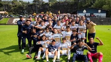 Por partida doble: Categorías inferiores de Pumas llegan a la Final