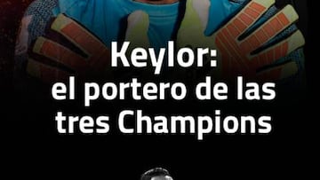 Keylor se va del Madrid, pero los números le dan la razón
