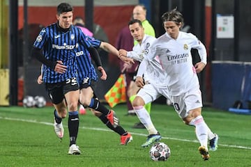 Luka Modric, el pasado miércoles, ante la Atalanta.