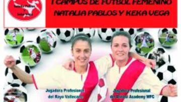 Cartel del Campus Keka y Natalia.