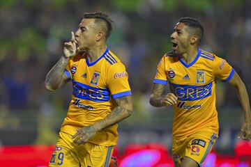 El aguerrido empate entre León y Tigres en imágenes