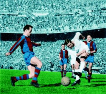 En 1956 fichó por el Real Madrid, procedente del Stade de Reims. En el equipo blanco estaría hasta 1959, con el que ganaría tres Copas de Europa y dos Ligas.