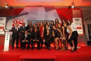 Simeone, Márquez y las chicas del waterpolo, Premios AS 2013