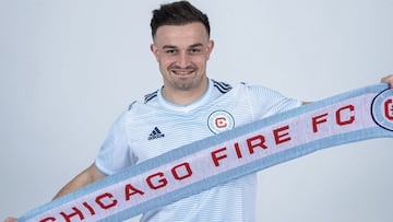 Xherdan Shaqiri se dijo feliz por fichar con Chicago Fire, club con el que quiere ganar títulos