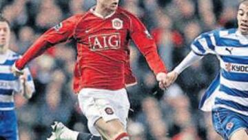 Cristiano Ronaldo en acción.