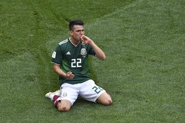 Alemania 0-1 Mxico | Hirving Lozano rompi el 0-0 del marcador tras una buena jugada personal.