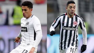 Marco Fabi&aacute;n y Carlos Salcedo no estuvieron con el Frankfurt