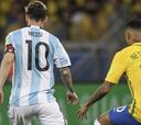 Así fue el último enfrentamiento entre Brasil y Argentina por las Eliminatorias Conmebol