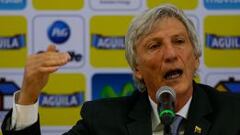 Pekerman viajó hasta Uruguay para ver a los juveniles de Colombia.