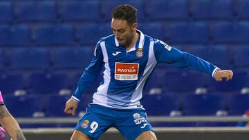 Sergio García con el Espanyol.