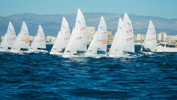 La clase 420 cierra la Olympic Week 2025 de Alicante