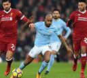 Liverpool corta racha del City, que tuvo a Bravo como suplente