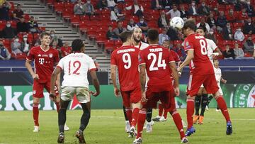 24/09/20 PARTIDO SUPERCOPA DE EUROPA
ESTADIO PUSKAS ARENA BUDAPEST HUNGRIA
BAYERN MUNICH - SEVILLA
PRORROGA TIEMPO EXTRA
SEGUNDO GOL JAVI MARTINEZ 2-1