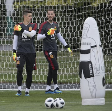 Kepa Arrizabalaga y De Gea.