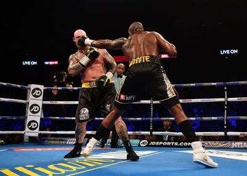 El espectacular KO de Whyte sobre Browne en el Silver WBC