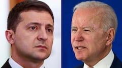 Zelensky spoke to Biden for just under one hour on February 13, 2022, as Western fears grow that Russia is about to invade the ex-Soviet state. The talks come one day after the White House reported there had been no breakthrough during a one-hour phone co