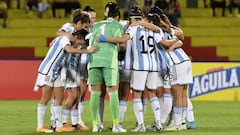 Alineación posible de Argentina ante Chile en la Copa América Femenina