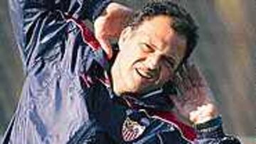 PIDE OBJETIVIDAD. Caparrós no quiere que se olvide el presupuesto del equipo.