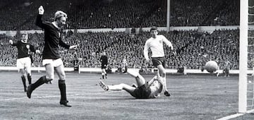 1967. Victoria de Escocia frente a Inglaterra en Wembley.